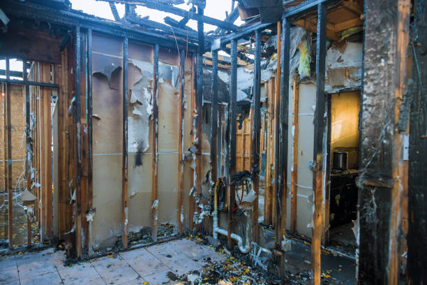 Professional Smoke Damage Removal technician working in Two Rivers, WI